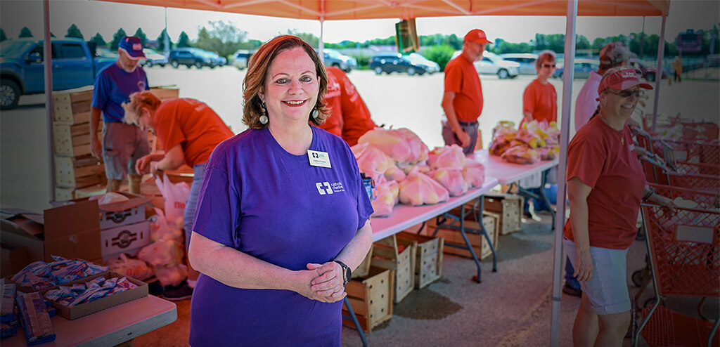 Smiling Kathleen Langdon